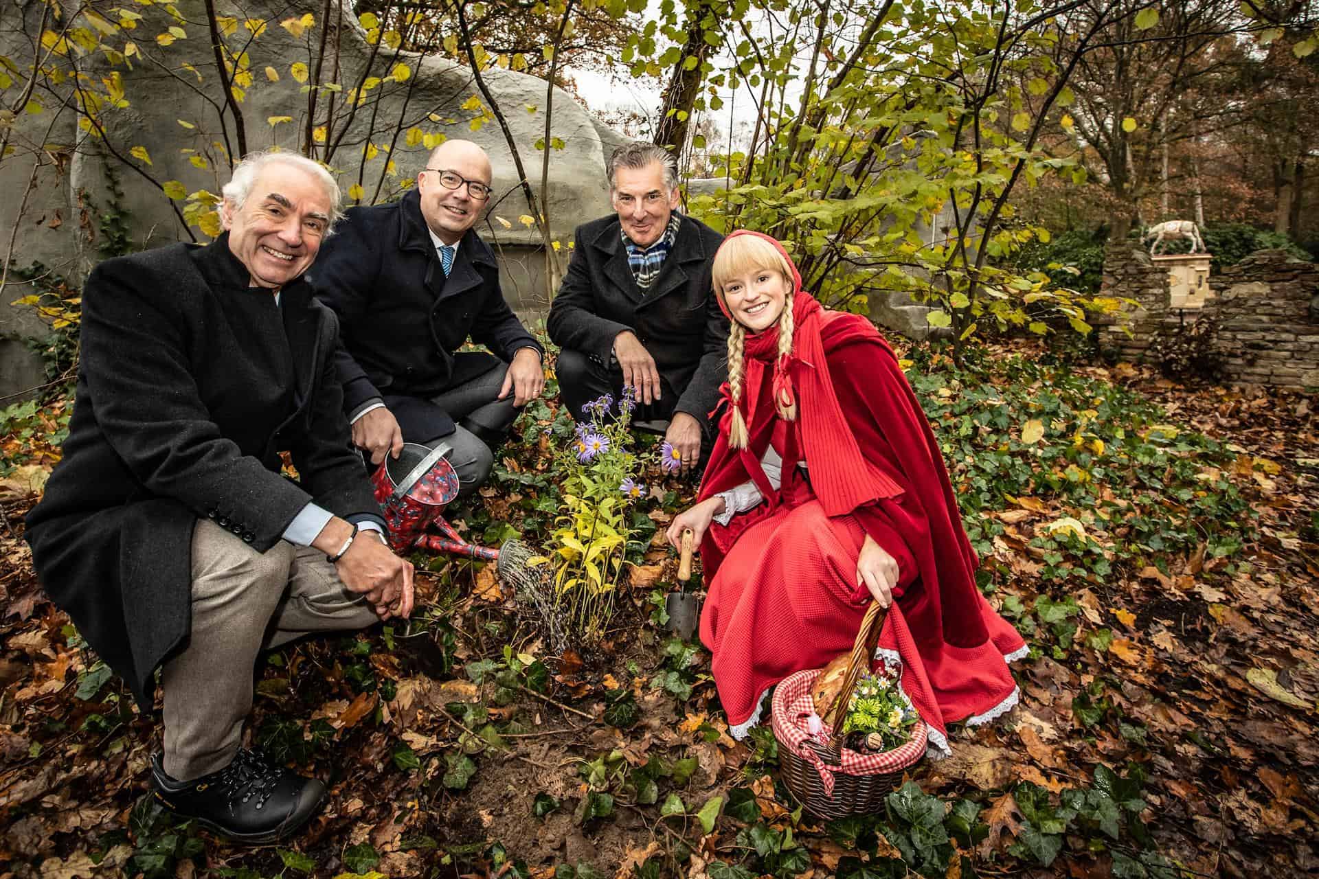 Bouw Van De Zes Zwanen In Efteling Sprookjesbos Begonnen De Vijf Zintuigen